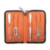ERBE - Inox Rei&szlig;verschlu&szlig;-Etui Orange Sets 4 ct
