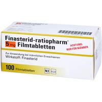 Finasterid-ratiopharm 5mg Filmtabletten, 100 st, Holsten Pharma GmbH