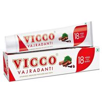 Vicco Vajradanti Kräuterzahnpasta, 60 ml, Ahg Ayurveda Handels GmbH