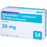 Ziprasidon - 1 A Pharma 20mg Hartkapseln, 100 Stk., 1 A Pharma GmbH