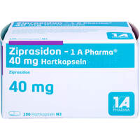 Ziprasidon - 1 A Pharma 40mg Hartkapseln, 100 st, 1 A Pharma GmbH
