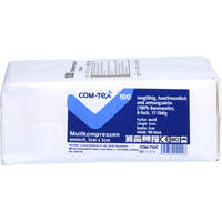 COM-TEX Mullkompressen 8-fach 5x5cm unsteril, 100 st, Medichem Vertriebs-Gmbh