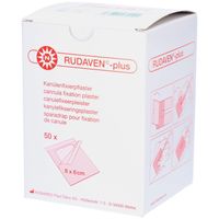 RUDAVEN-PLUS 6CMX8CM STERILES KAN&Uuml;LENPFLASTER, 50 st, Nobamed Paul Danz AG