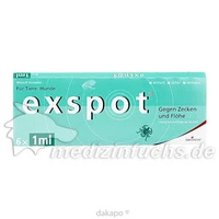 EXSPOT Lösung f.Hunde, 6x1 Milliliter, Intervet Deutschland GmbH
