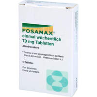 FOSAMAX 1x wöchentlich 70mg Tabletten, 12 st, kohlpharma GmbH