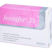Jennifer 35 2 mg/0.035 mg Filmtabletten, 21 st, Aristo Pharma GmbH