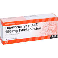 Roxithromycin AbZ 150mg Filmtabletten, 10 st, Abz Pharma GmbH