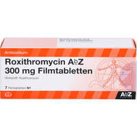 Roxithromycin AbZ 300mg Filmtabletten, 7 Stk., Abz Pharma GmbH