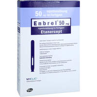 Enbrel 50mg Myclic Fertigpen Injektionslösung, 4 st, Abacus Medicine A/S