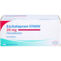 Escitalopram STADA 20 mg Filmtabletten, 50 Stk., STADAPHARM GmbH