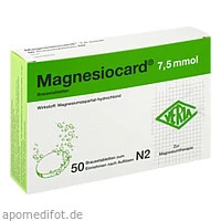 Magnesiocard 7.5 mmol, 50 Stück, Verla-Pharm Arzneimittel GmbH & Co. KG