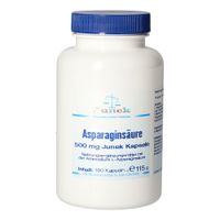 Asparaginsäure 500mg Junek Kapseln, 180 st, Bios Medical Services