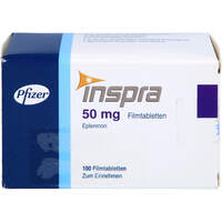 Inspra 50mg Filmtabletten, 100 st, kohlpharma GmbH