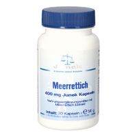 Meerrettich 400mg Junek Kapseln, 30 st, Bios Medical Services