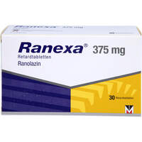 Ranexa 375 mg Retardtabletten, 30 Stk., Berlin-Chemie AG