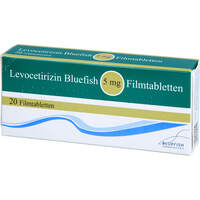 Levocetirizin Bluefish 5mg Filmtabletten, 20 Stk., Bluefish Pharma GmbH