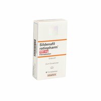Sildenafil ratiopharm 100mg Filmtabletten