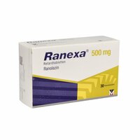 Ranexa 500 mg Retardtabletten, 30 Stk., Berlin-Chemie AG