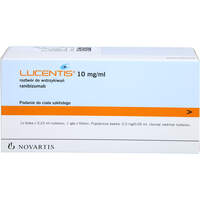 Lucentis 10mg/ml Injektionslösung DFL. (2.3mg), 1 st, Haemato Pharm GmbH