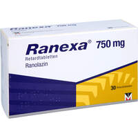 Ranexa 750 mg Retardtabletten, 30 Stk., Berlin-Chemie AG