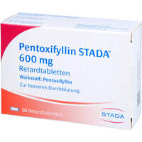 Pentoxifyllin STADA 600mg Retardtabletten, 30 Stk., STADAPHARM GmbH