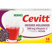 HERMES Cevitt heißer Holunder Granulat, 14 st, Hermes Arzneimittel GmbH