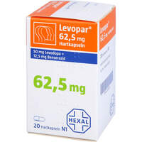 Levopar 62.5mg Hartkapseln, 20 Stk., HEXAL AG