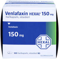 Venlafaxin-HEXAL 150 mg Retardkapseln, 100 st, HEXAL AG
