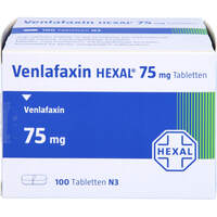 Venlafaxin-HEXAL 75 mg Tabletten, 100 st, HEXAL AG