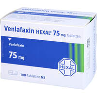 Venlafaxin-HEXAL 75 mg Tabletten, 100 st, HEXAL AG