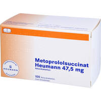Metoprololsuccinat Heumann 47.5mg Retardtabletten, 100 st, Heumann Pharma GmbH & Co. Generica KG