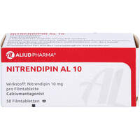 Nitrendipin Al 10, 50 Stk., Aliud Pharma GmbH