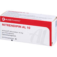 Nitrendipin Al 10, 50 Stk., Aliud Pharma GmbH