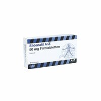 Sildenafil AbZ 50 mg Filmtabletten, 4 Stk., Abz Pharma GmbH