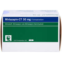 mirtazapin - ct 30 mg Filmtabletten, 100 st, Abz Pharma GmbH