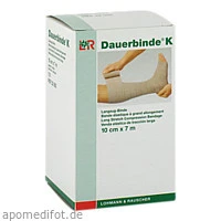 DAUERBINDE kräftig 10 cmx7 m, 1 Stück, Lohmann & Rauscher GmbH & Co. KG