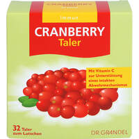 CRANBERRY CEROLA-Taler GRANDEL, 32 Stk., Dr. Grandel GmbH