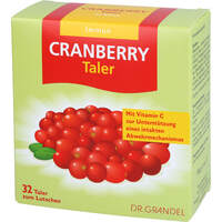 CRANBERRY CEROLA-Taler GRANDEL, 32 Stk., Dr. Grandel GmbH