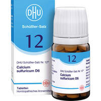 BIOCHEMIE DHU 12 CALCIUM SULFURICUM D 6, 80 st, Dhu-Arzneimittel GmbH & Co. KG
