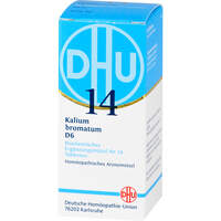BIOCHEMIE DHU 14 KALIUM BROMATUM D 6, 80 st, Dhu-Arzneimittel GmbH & Co. KG