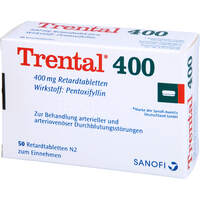 Trental 400mg Retardtabletten, 50 Stk., Emra-Med Arzneimittel GmbH