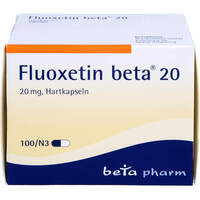 Fluoxetin beta 20, 100 st, betapharm Arzneimittel GmbH
