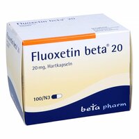 Fluoxetin beta 20, 100 st, betapharm Arzneimittel GmbH