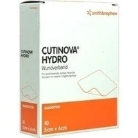 CUTINOVA HYDRO WUNDVERBAND 5x6cm, 10 Stück, Smith & Nephew GmbH