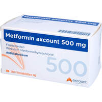 Metformin axcount 500mg, 120 st, Axcount Generika GmbH