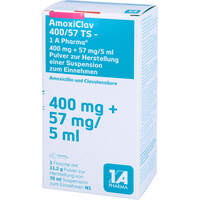 AmoxiClav 400/57 TS-1A Pharma, 70 ml, 1 A Pharma GmbH
