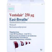 Ventolair 250ug 200Hub Easi-Breathe, 2 st, TEVA GmbH