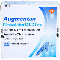 Augmentan Filmtabletten 875/125mg, 10 st, GlaxoSmithKline GmbH & Co. KG