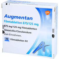 Augmentan Filmtabletten 875/125mg, 10 st, GlaxoSmithKline GmbH & Co. KG