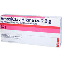 AmoxiClav Hikma i.v. 2.2g, 5 st, Hikma Pharma GmbH